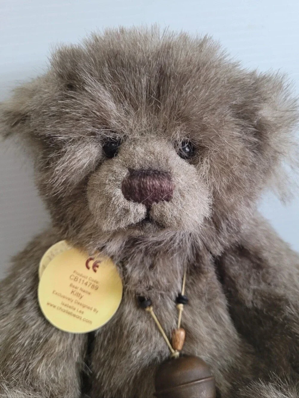 Charlie Bears Retired Isabelle Lee 2011  'Kitty' Bear CB114789.